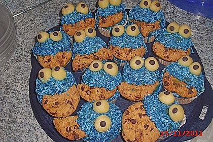 Krümelmonster-Muffins 172