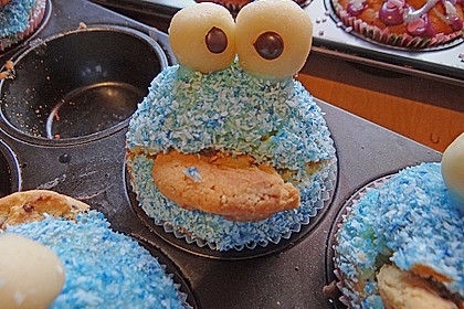 Krümelmonster-Muffins 420