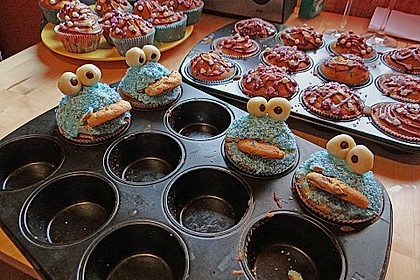Krümelmonster-Muffins 222