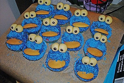 Krümelmonster-Muffins 252