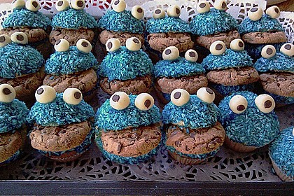 Krümelmonster-Muffins 363