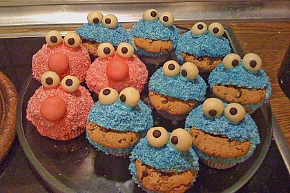 Krümelmonster-Muffins 205