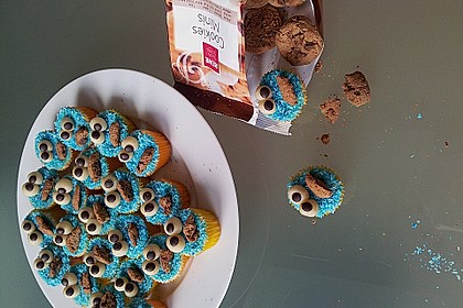 Krümelmonster-Muffins 389