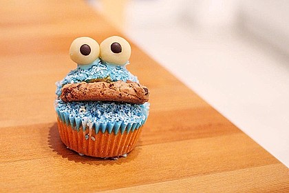 Krümelmonster-Muffins 5