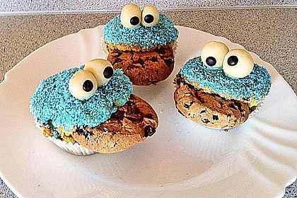 Krümelmonster-Muffins 357