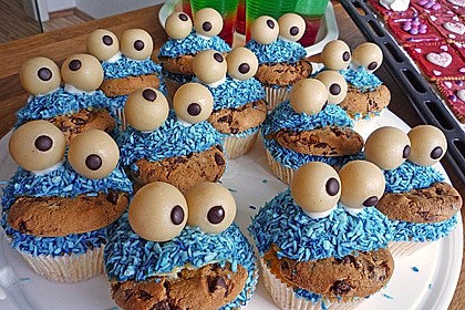 Krümelmonster-Muffins 61