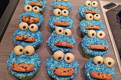 Krümelmonster-Muffins 23