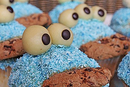 Krümelmonster-Muffins 22