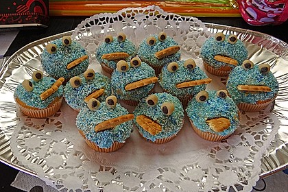 Krümelmonster-Muffins 111