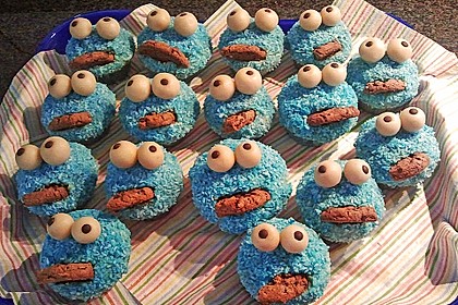 Krümelmonster-Muffins 355