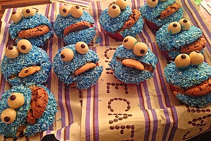 Krümelmonster-Muffins 323