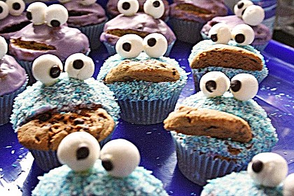 Krümelmonster-Muffins 394