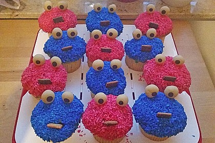 Krümelmonster-Muffins 49