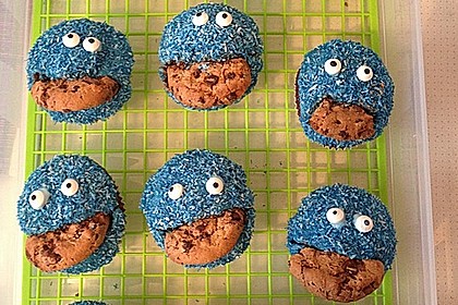 Krümelmonster-Muffins 27