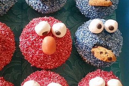 Krümelmonster-Muffins 68
