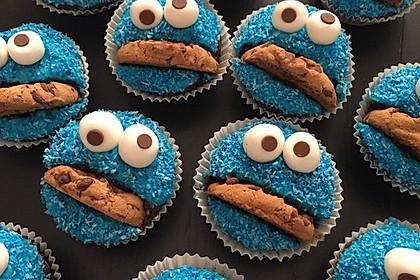 Krümelmonster-Muffins 64