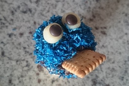 Krümelmonster-Muffins 15