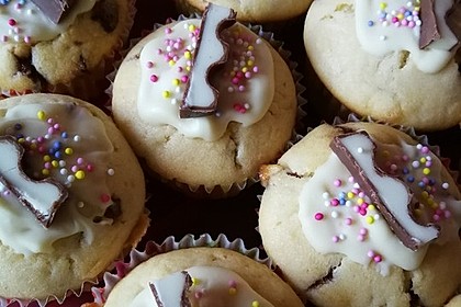 Kinderschokolade-Muffins (Bild)