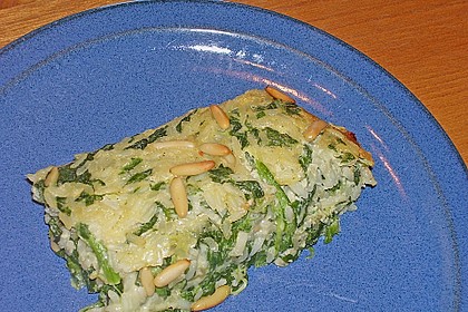 Vegetarische Reisschnitten (Bild)