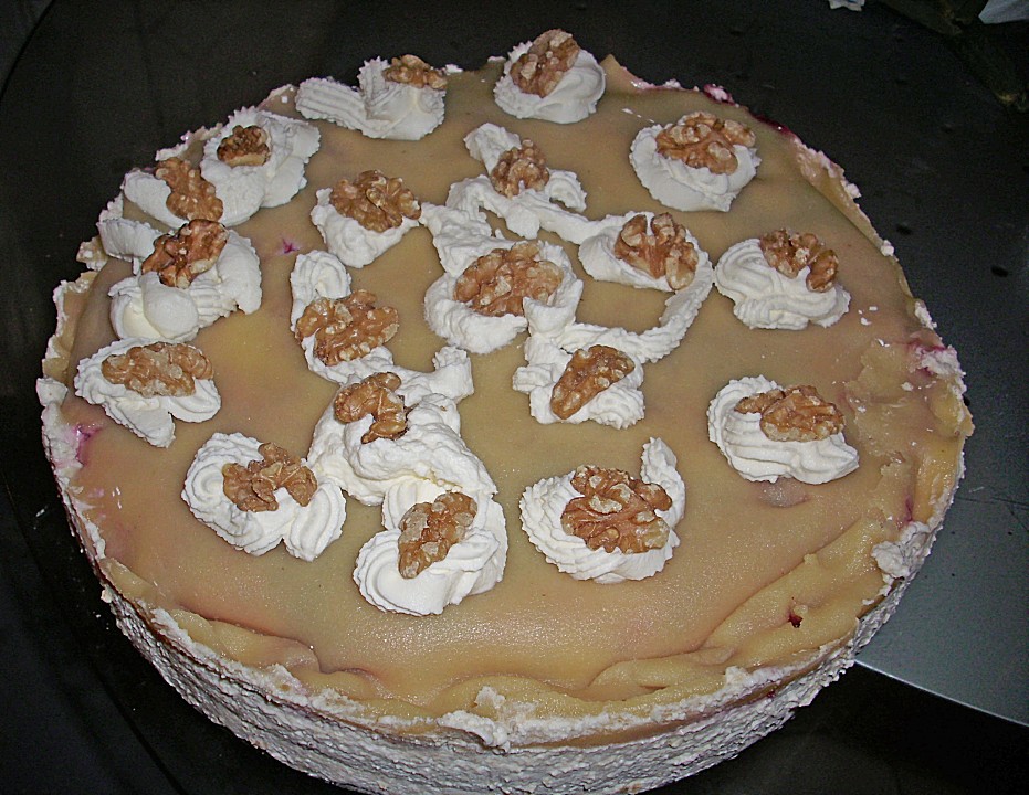 Walnuss - Marzipan - Torte von cakinganni | Chefkoch