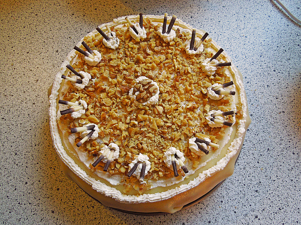 Walnuss - Marzipan - Torte von cakinganni | Chefkoch