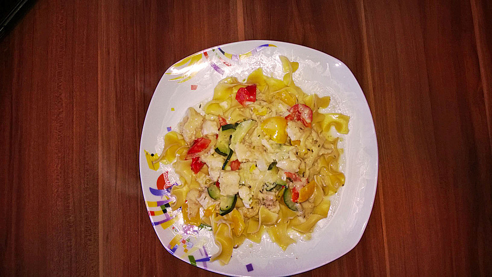 Fischpfanne mit Sahne und Kräutern von Djorgian | Chefkoch