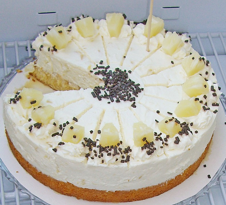 49+ Kuchen mit bild bestellen , Ananas Frischkäse Torte von pusteblume083 Chefkoch