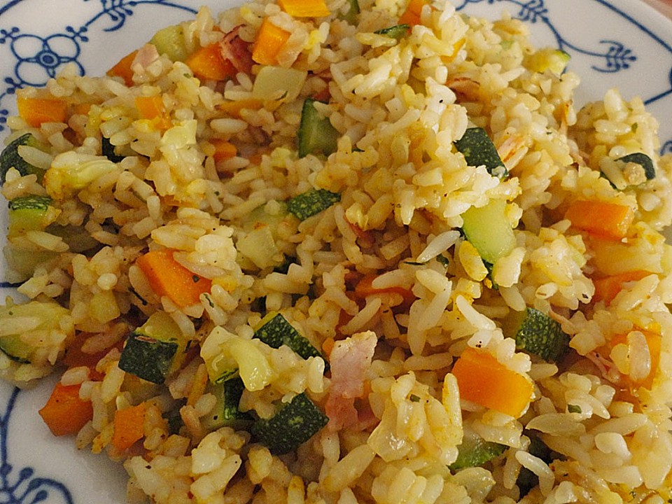 Schnelle Zucchini - Reispfanne von schaf76 | Chefkoch Schnelle Zucchini - Reispfanne von schaf76 | Chefkoch