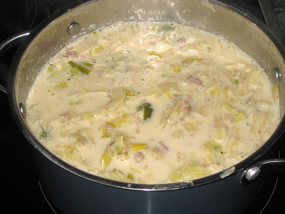 Hackfleisch - Lauch - Suppe von -janali- | Chefkoch