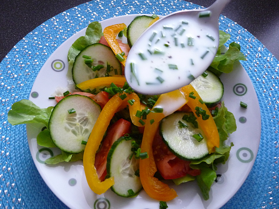 Salatdressing mit Buttermilch von mamirah24 | Chefkoch.de