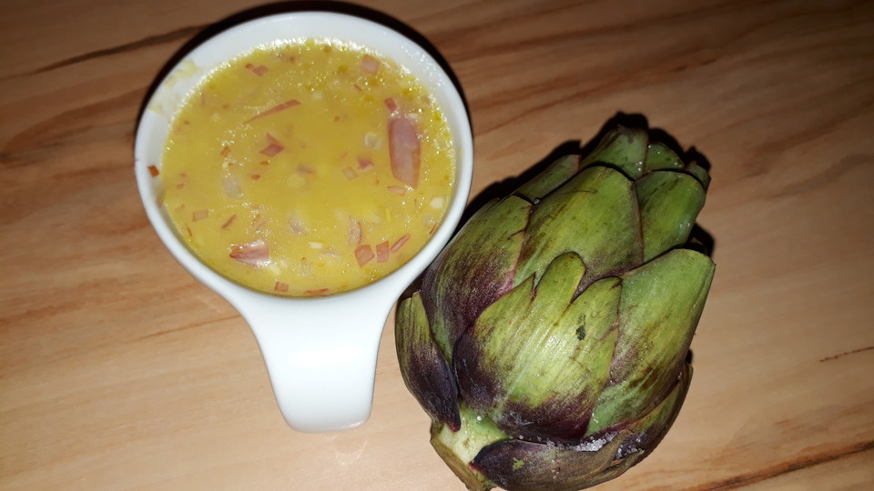 Gekochte Artischocken mit Vinaigrette von Creativkoch | Chefkoch Gekochte Artischocken mit Vinaigrette von Creativkoch | Chefkoch
