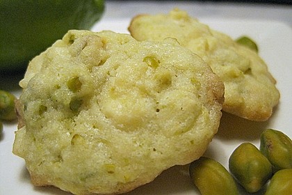 Pistazien - Limetten Cookies (Bild)