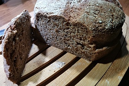Dinkel - Roggen - Sauerteig - Brot a la Mäusle (Bild)