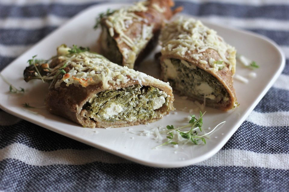 Gefüllte Pfannkuchen mit Grünkohl von Crisspi