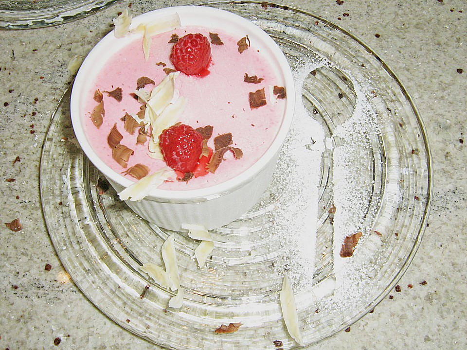 Himbeerparfait Rezept, Pin Auf Holunder-wunder