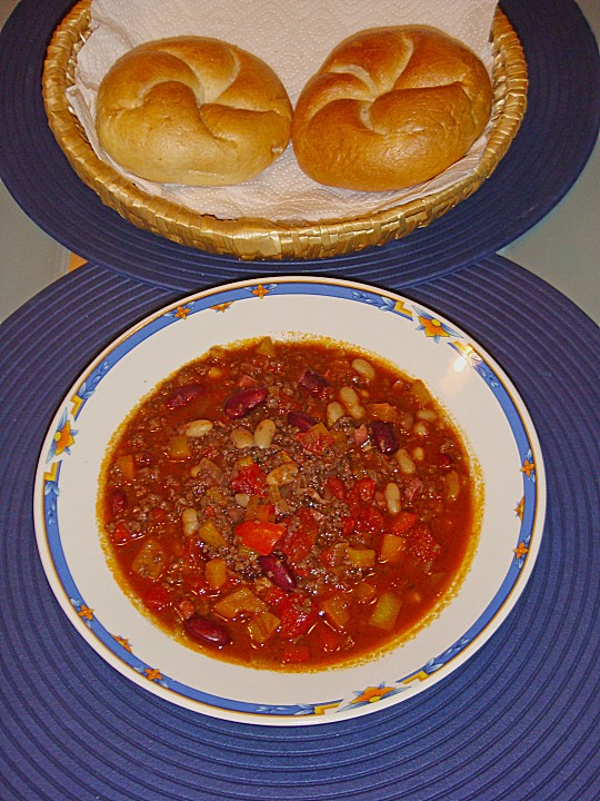 Bohnensuppe feurig scharf von Herta | Chefkoch.de