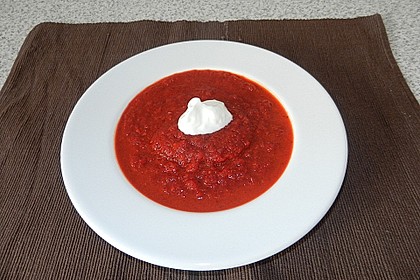 Rote Bete - Suppe (Bild)