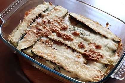 Zucchini-Lasagne (Bild)