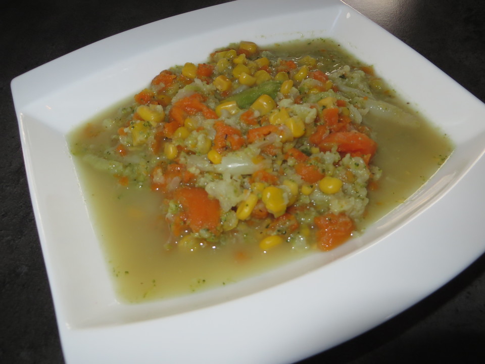 Gemüsesuppe Ruck Zuck von muss_schnell_gehen | Chefkoch