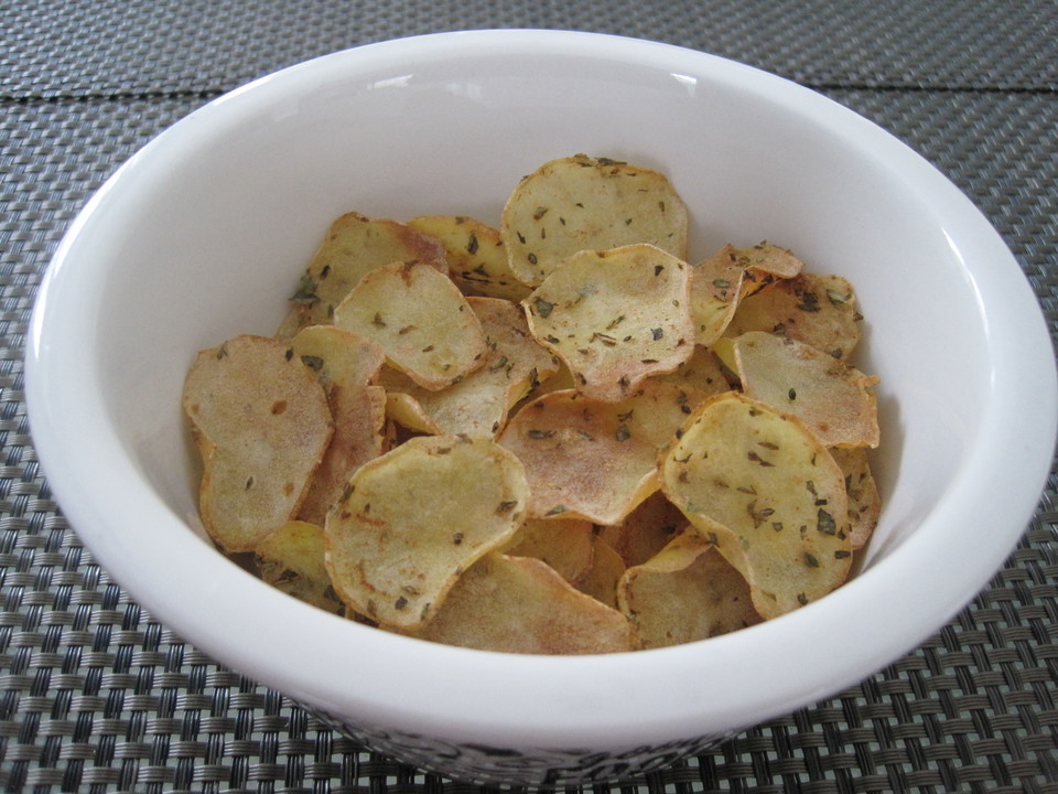 Fettfreie Kartoffelchips von killozap | Chefkoch