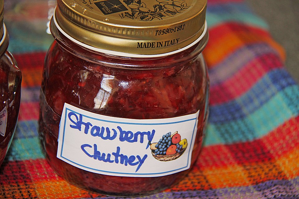Erdbeer - Chili - Chutney von bushcook | Chefkoch