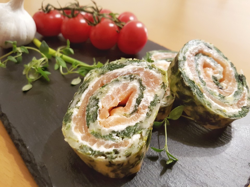 Lachs-Spinat-Rolle von hirlitschka | Chefkoch.de