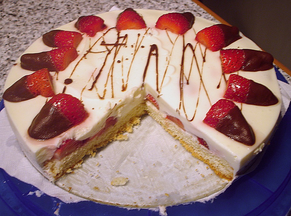 Erdbeer - Joghurt - Torte von DeniseK | Chefkoch