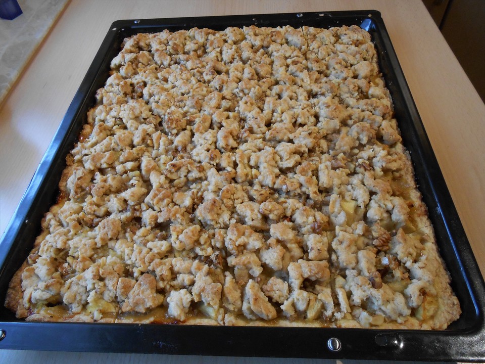 Apfelkuchen mit Streuseln vom Blech von Manuela26 | Chefkoch.de