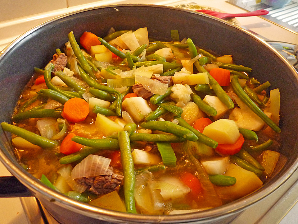 Grüne Bohnensuppe mit Rindfleisch von grassi | Chefkoch