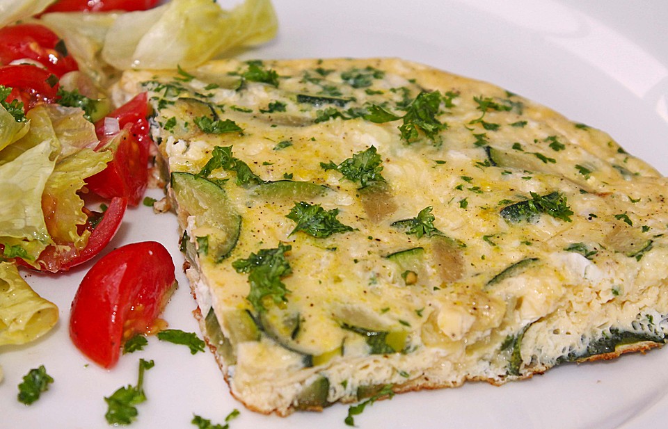Zucchini - Omelett mit Käse von schnettili74 | Chefkoch.de