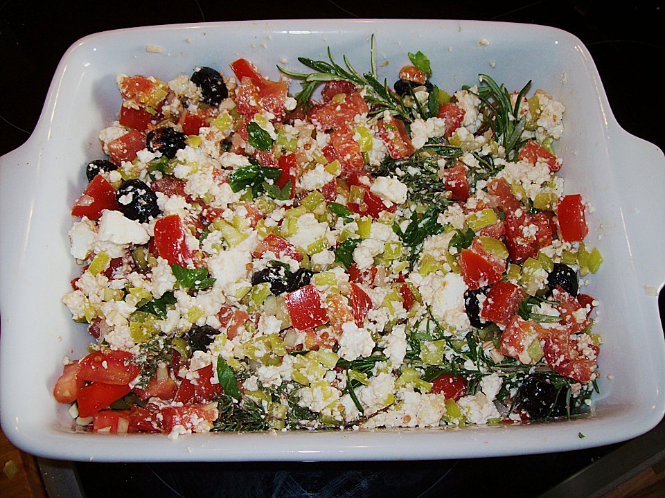 Mediterraner Schafskäse überbacken von gs_pe | Chefkoch