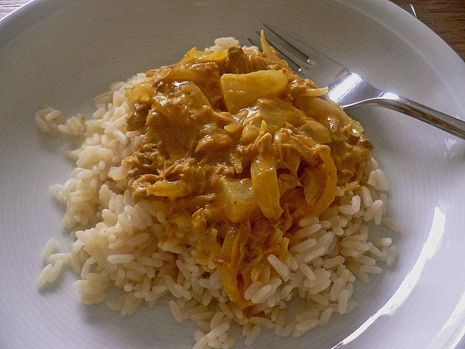 Exotische Thunfisch Soße zu Reis von kresseigel Chefkoch