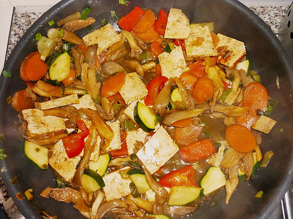 Tofu - Gemüse - Reispfanne von MissJerkoff | Chefkoch