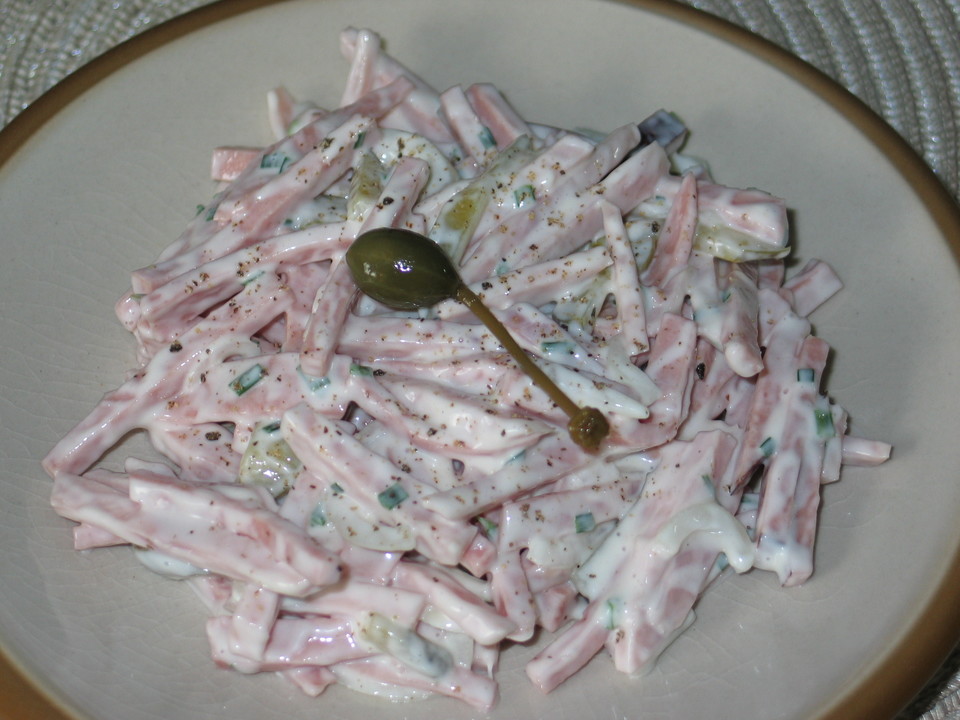 Selbst gemachter Fleischsalat von aveffer | Chefkoch